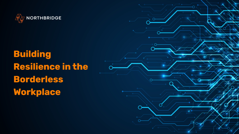glowing cyber resilience lines